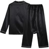 Vopmocld Big Kids Unisex Pjs Set Girls Boys Silk Pajama