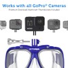 OCTOMASK - Dive Mask w/Mount for All GoPro Hero Cameras