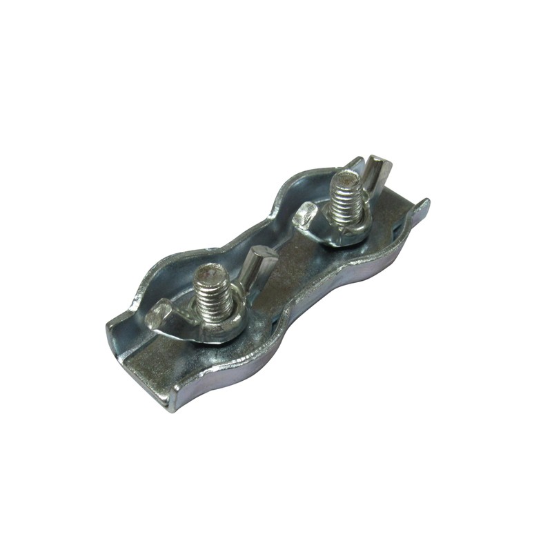 Duplex Wire Rope Grips With Wing Nuts X10 3MM -