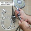 Manguera Con Regadera Botón Lateral Para Lavacabeza Estética