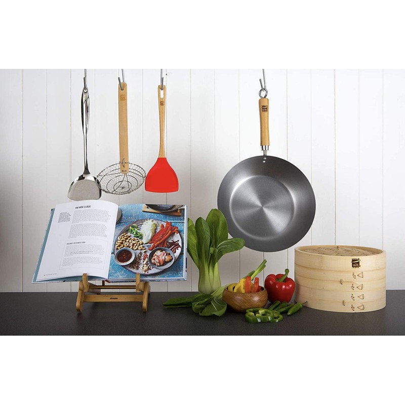 School of Wok - Carbon Steel Wok Lid to Sit