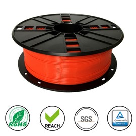 NOVAMAKER ABS Filament 1.75mm, Red ABS 3D Printer Filament, 1kg Spool(2.2lbs), Dimensional Accuracy +/- 0.03mm, Fit FDM 3D Printers and 3D Pen