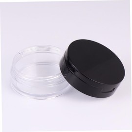 OATIPHO 2Sets Portable Loose Powder Boxes Elastic Mesh Design for Even Distribution Airtight Lid Empty Powder Containers for Womens Makeup Chic and Compact for Travel