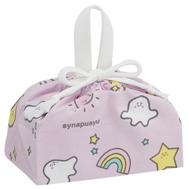 Skater KB7-A Children's Lunch Bag, Drawstring Bag, Made in Japan