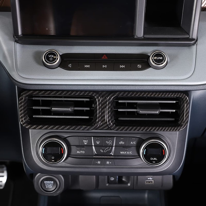 Car Front Air Condition Outlet Vent Cover Trim Compatible with
