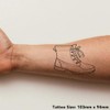 Large 'Work Boot' Temporary Tattoo (TO00075383)