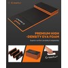 Crosstar 0.9" Thick Foldable Kneeling Pad with Handle & Storage