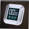 FUNOMOCYA Multifunctional Kitchen Timer Digital LCD Timer Stopwatch Alarm Touch