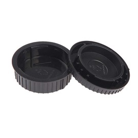 Camera Body Cap & Rear Lens Cover for Nikon D90 D7000 D850 D810 D780 D750 D5600 D5500 D5300 D3500 D3400 D3300 kit AF/AF-S/AF-P Lens (2 Pack)