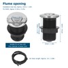Food Waste Garbage Disposal Air Switch Stainless Steel Button Pneumatic