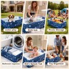 Foldable Dog Bathtub for Small to Medium Dogs & Cats