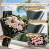 20PCS RAINFLOW Flower Wrapping Paper - Floral Bouquet Wrapping Paper