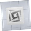 SEWACC Bathroom Exhaust Vent Cover Grille for Square Exhaust Fan
