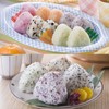Sushi Mould, Triangle Onigiri Maker Mould with Rice Spoon, Three