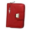 Ladies’ Cowhide Purse/Wallet 5197 - Red - 9x13cm