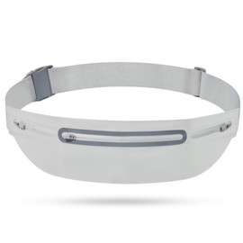 Running Belt Premium Multifunctional Knit Concealed Waist Bag Knit Breathable Concealed Waist Bag for Women and Men Outdoor Running (M(60-120cm)_Zip-up Version)