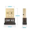 Unbranded Bluetooth CSR 4.0 USB 2.0 Dongle Adapter for Desktops