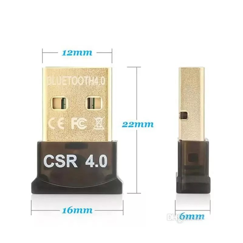 Unbranded Bluetooth CSR 4.0 USB 2.0 Dongle Adapter for Desktops