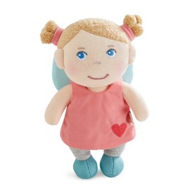 HABA Guardian Angel Mini Doll Lucy- Tiny 6" Angel Baby Doll, A First Baby Doll for Toddlers 1-3 & Angel Plush Toys
