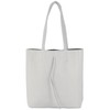 modamoda de - T253 - Italian Leather Tote Bag with
