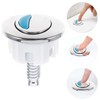 TEHAUX Replacement Double Flush Toilet Handle Push Button Repair