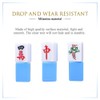 drizzle 30mm Mahjong Set Blue - 144 Medium Size Tiles