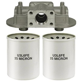 Buyers Products HFA42515 Filter Assembly, 90 GPM Return Line, 1-1/2 Inch NPT/25 Micron/15 PSI Bypass, Truck & Trailer Hydraulic System Accessories