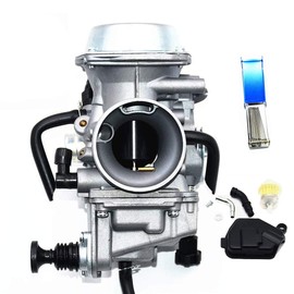 Carbman TRX350 Carburetor for Honda TRX350 Rancher 2000-2006 TRX300 1988-2000 TRX400 TRX 400FW Foreman TRX 450 TRX450FE 450FE FE Foreman 16100-HN5-M41 Carburetor