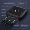JXTZ Bluetooth 5.2 Transmitter Receiver, aptX Low Latency HD Bluetooth