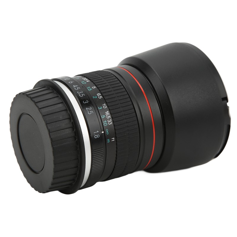 85mm F1.8 Large Aperture Camera Lens Medium Telephoto Manual Focus