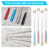 Omoojee Fish Hook Remover Tool, 4PCS Fishing Hook Quick Removal