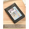 Slim Wallet with Money Clip RFID Blocking Minimalist Bifold Wallet