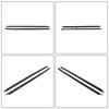 labwork Black Window Sweep Weatherstrip Felt Seal Kit Replacement for