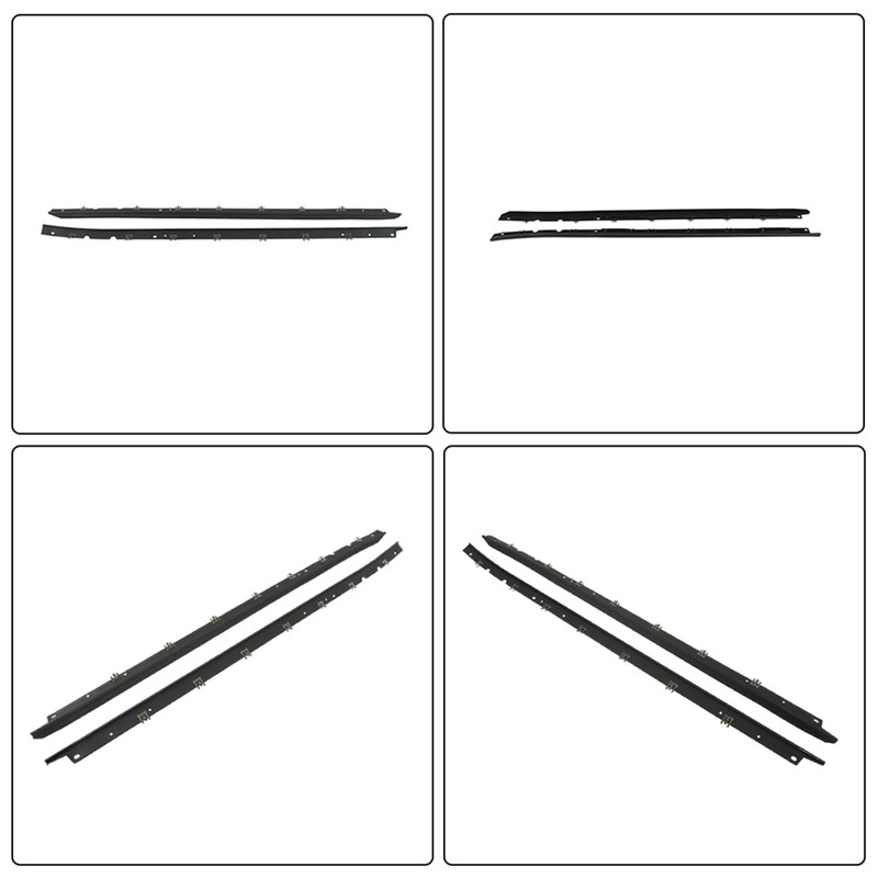 labwork Black Window Sweep Weatherstrip Felt Seal Kit Replacement for