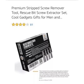 Booly screws extractor set HSS-M2 New