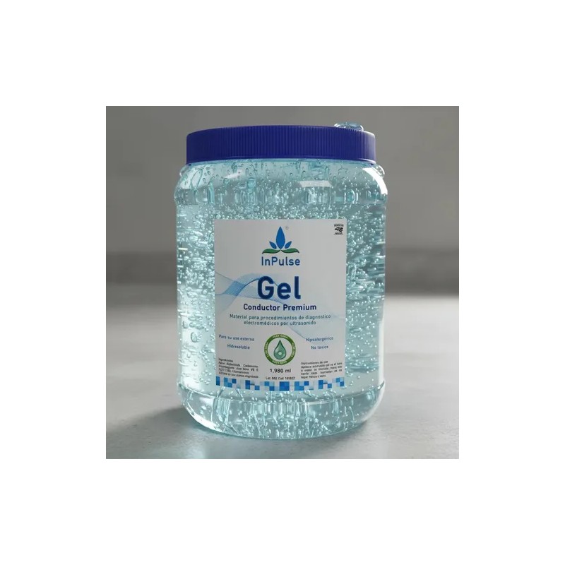 Gel Conductor Ultrasonido, Electroestimulador Premium 1.980l