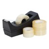Q-Connect Plastic Tape Dispenser for 19mmx33m Tape Non Slip Base