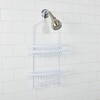 Bath Bliss Shower Head Caddy, Suction Cup Backing, 2 Tier