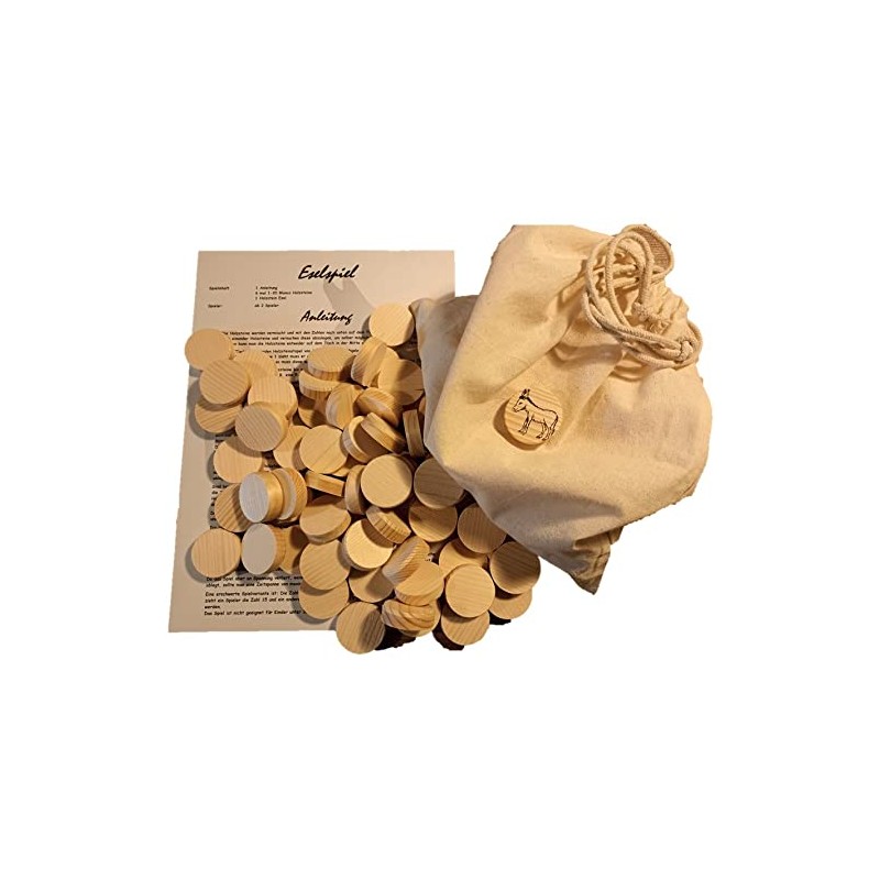 Prescher Donkey Game 121 Blanco Tokens to Design Yourself