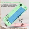 DLseego Dockable Case Design for Switch OLED, Anti-Slip Shock-Absorption Protective