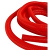 PE Red Corrugated Conduit Flexi Pipe Tube Split 23mm -