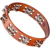 Meinl Percussion My Nell Tambourine Traditional Wood Tambourine Steel Jingles