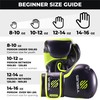 ESSENTIAL BOXING GLOVES GREEN 8-OZ