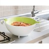 Guzzini - Kitchen Active Design, Set Abtropfsieb mit Behälter Spin&Drain