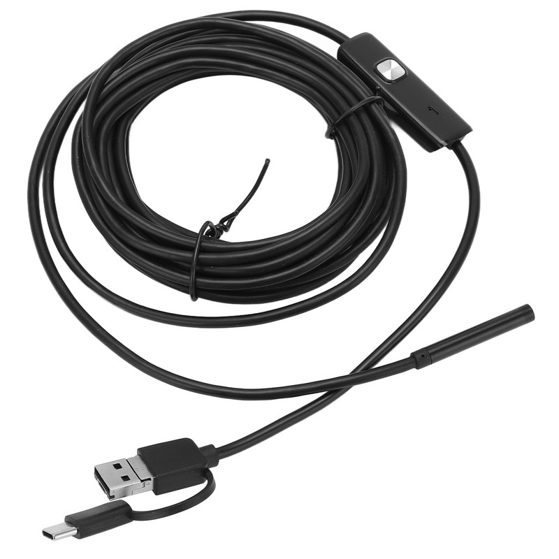 AN100-5.5 5.5mm Flexible Wire 3 in 1 Endoscope for Android