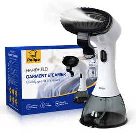Rolipo Steamer for Clothes 1350W, Clothes Steamer for Home, Office, Travel, Upgraded 400ML Large Capacity Water Tank, Wrinkle Remover