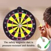 18 Pcs Kids Darts, Kids Dart Board, Portable Replaceable Kids