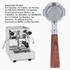 58mm Coffee Portafilter Aluminum Alloy 2 Ears Bottomless Portafilter Handle
