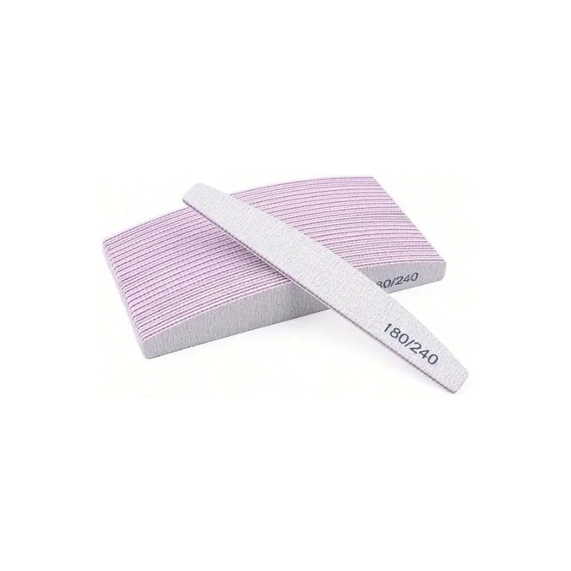Professional Nail Files, Double Sided Emery Board for Nails 180/240