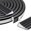 Innconee 32.8-ft Draft Stopper for Doors and Windows, Wedge-Shape Soundproofing